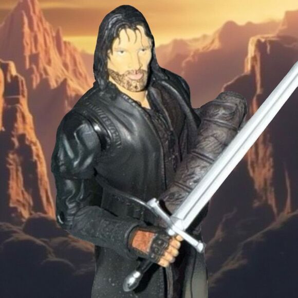 Lord of the Rings Return of the King Aragorn Legolas Eowyn Action Figures A7 - Picture 11 of 12
